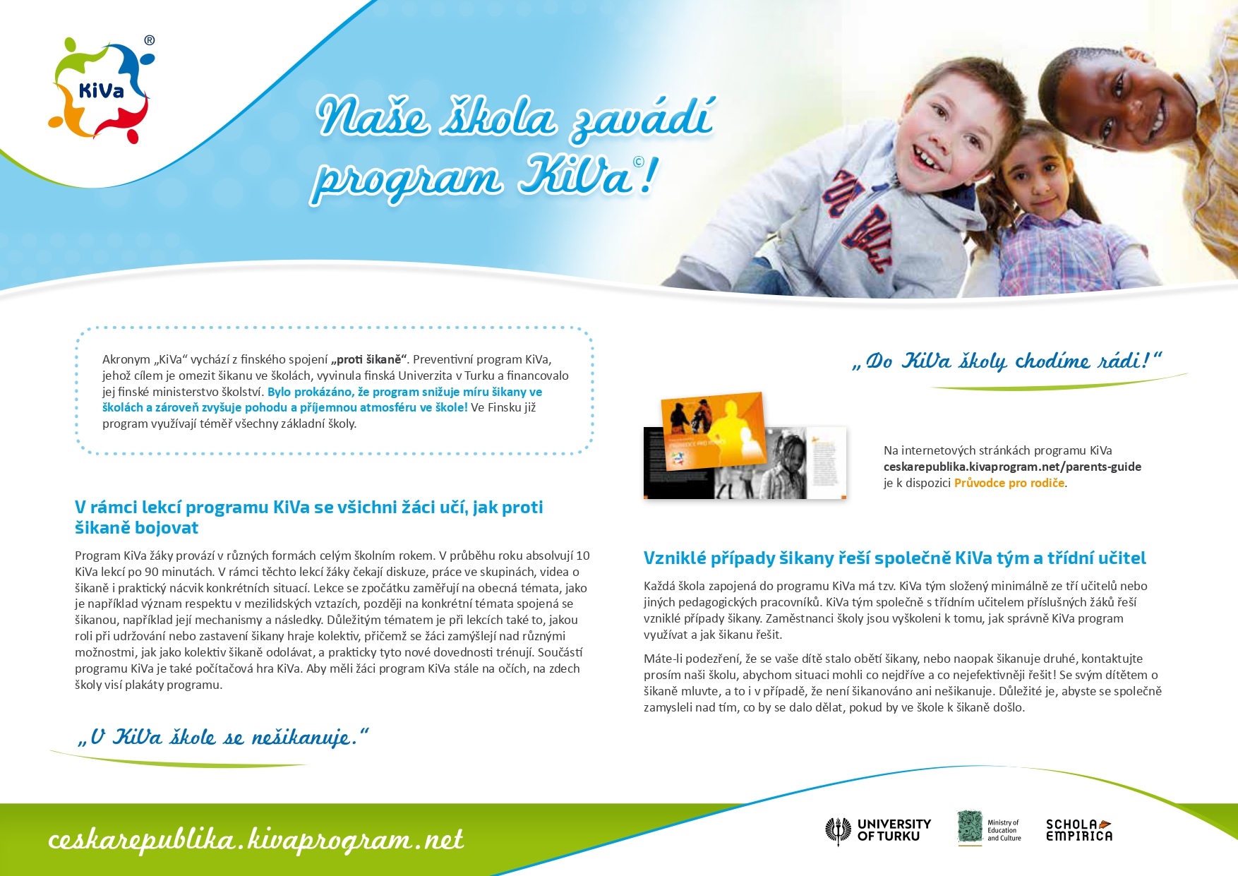 KiVa proti šikaně | Základní škola Úvaly